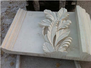 Cream Limestone Architectural Carving Project