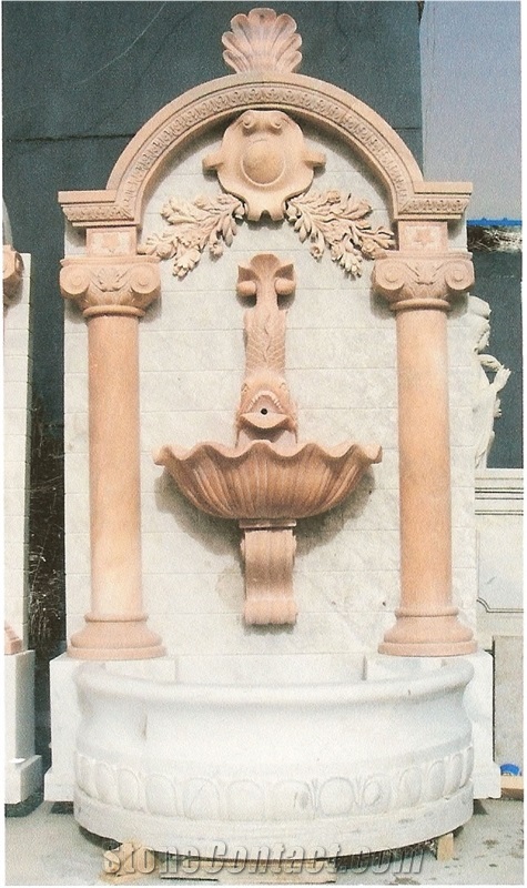 Custom Garden Wall Fountains Bird Bath Sculptured