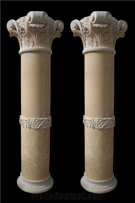 Custom Sculpture Column Architectural Carving