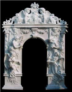 Custom Sculptured Door Surround Door Frame Mantel