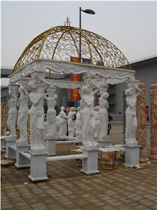 Custom Sculptured Gazebos Project Western Statue