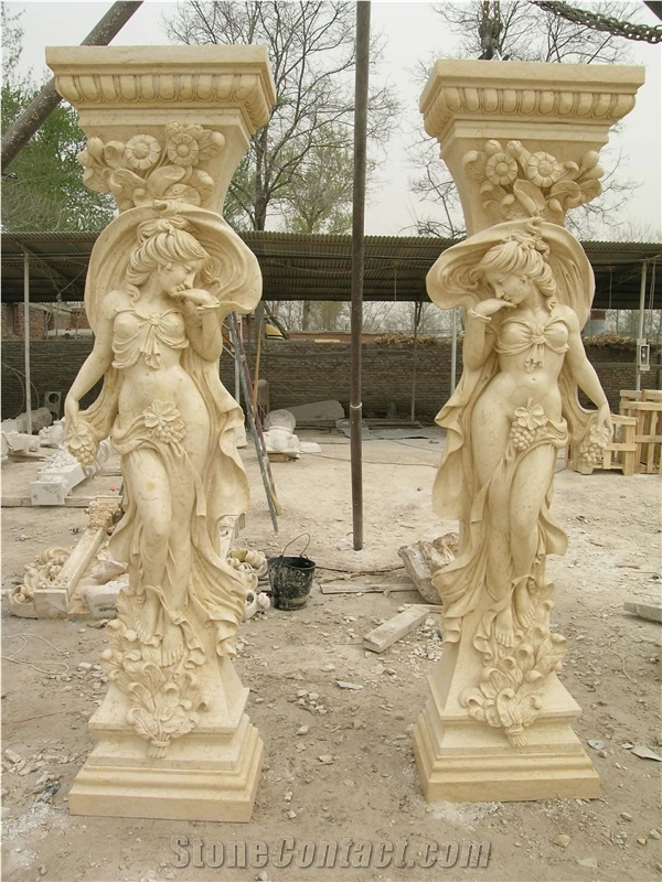 Custom Statuary Column Statue Architectural Supply