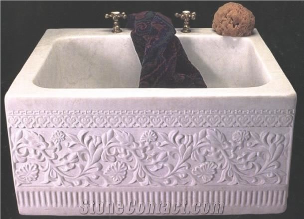 Custom Stone Bath Tub Bathtub Bathroom Retro