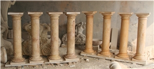 Marble Column Pillar Architectural Sculptured