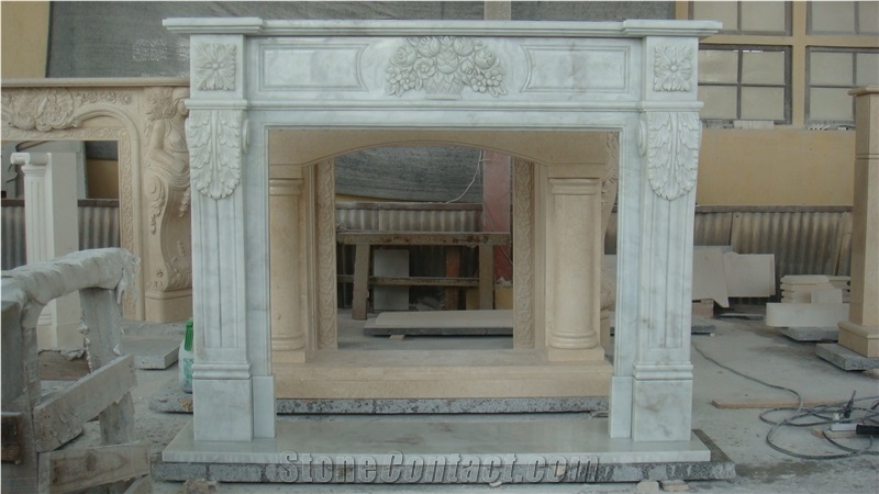 Marble Fireplace Mantel Fireplace Surround Hearth