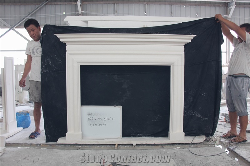 Marble Fireplace Mantels Surrounds Hearth