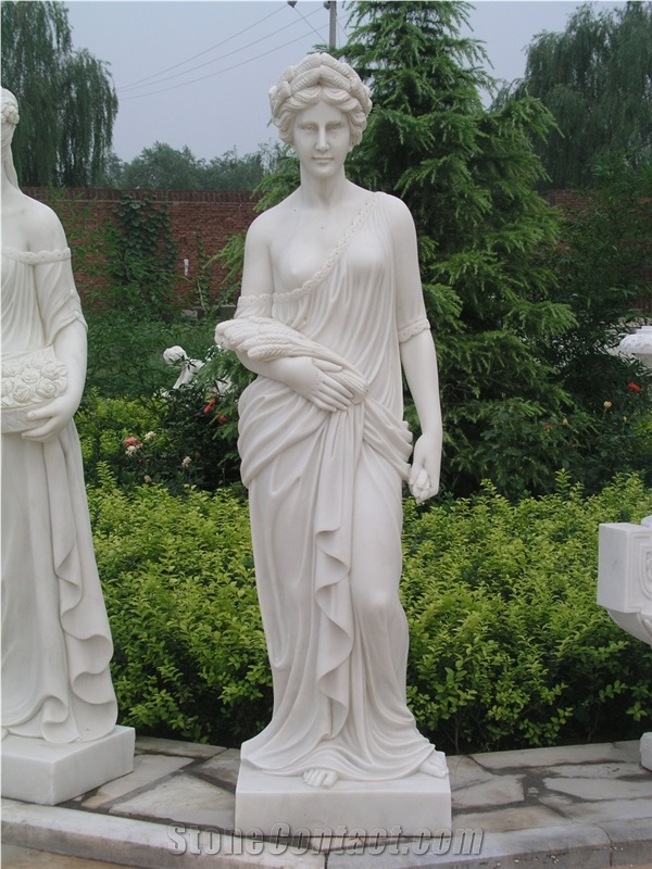 Marble Statues Statuary Sculpture Carvings Quyang