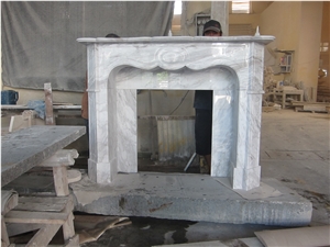 Volakas Marble Fireplace Surrounds Mantel