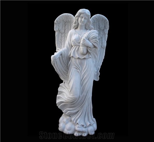 White Marble Sculpture Western Style Human Statue