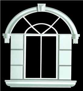White Marble Window Cast Stone Frame Sill
