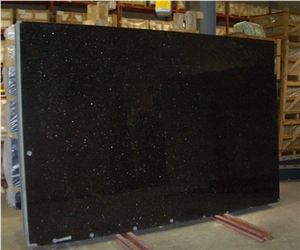Black Galaxy Granite Slabs Floor Tiles&Countertops