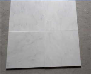 China Danby White Marble Bathroom Floor Tiles