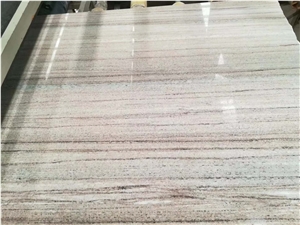 Crystal Wood Polished Marble Slabs Floor Tiles