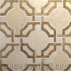 Custom Pattern Mosaic Bathroom Mosaic Polished