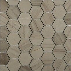 Grey Marble Kitchen Wall & Floor Mosaic