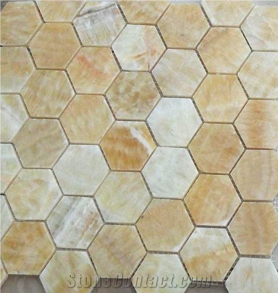 Herringbone Kitchen Backsplash Mosaic