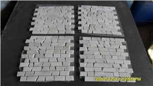 Marble Bathroom Brick Floor Mosaic Tile