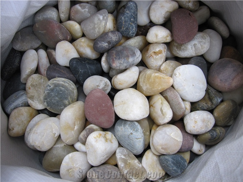 Mixed Pebble Stone from China