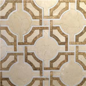 New Marble Design Mosaic Waterjet Floor Mosaic