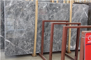 Silver Mink Marble Slabs, China Grey Marble