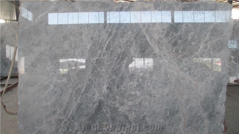 Silver Mink Marble Slabs Polished Floor Tiles