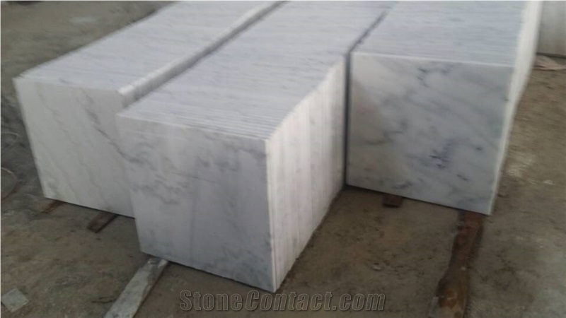 Volakas White Marble Slabs Kitchen Flooring Tiles