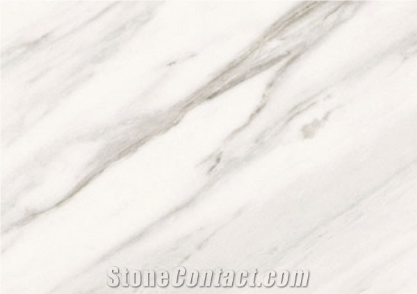 White Marble Wall Tile, Floor Tile, Volakas Marble