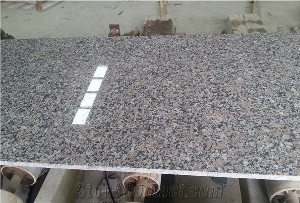 Xili Pink Granite Slabs Kitchen Tiles