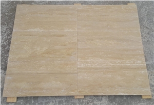 Ivory Vein Cut Travertine Tiles and Slabs