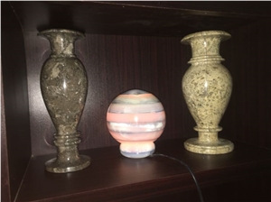 Lamp and Flower Vase for Mahnoor International
