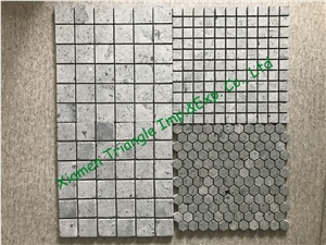 China Green Sukabumi Stone Mosaic Pattern
