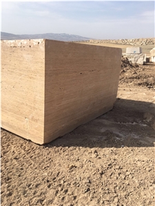 Desert Beige Travertine Blocks