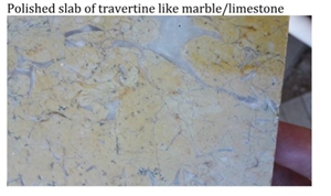 Polished or Rough Travertine