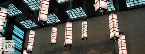 Sotenal Alabaster Ceiling and Lights