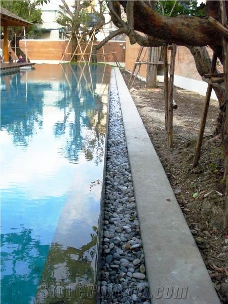 Bali Green Stone Pool Coping