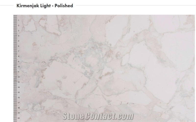 Kirmenjak Light - Polished Limestone Tiles, Slabs