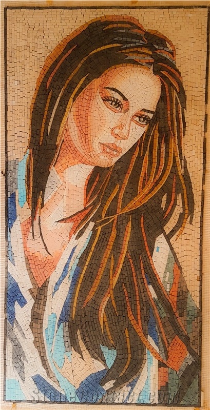 Artistic Mosaic Portrait Products, Mosaic Replica
