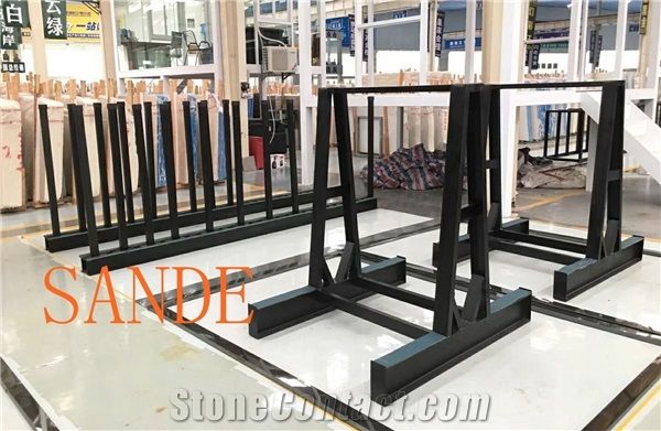 Steel a Frame for Storage Slabs in Showroom