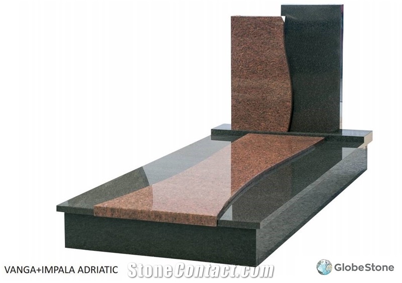 Vanga Red Granite-Impala Adriatic Granite Monument