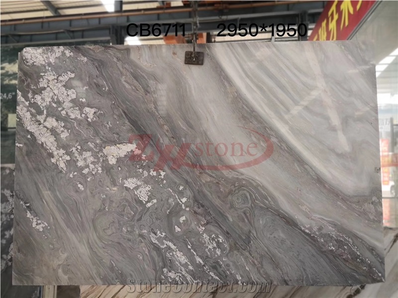 Bookmatch Palissandro Azzurro Marble