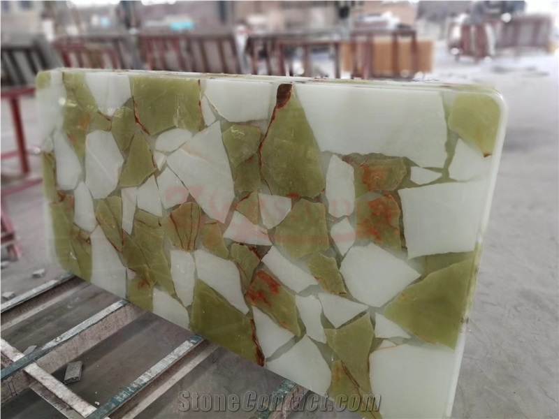 Concrete Dark Grey Marble Honeycomb Panels