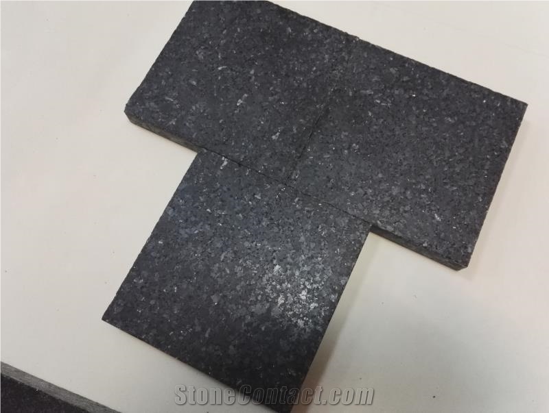 Hone Platinum Black Granite Tile Sub G684