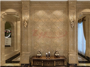 Mclaren Gold Travertine,Exterior&Interior Wall