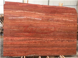 Persia Rosso,Persian Red Travertine Slabs