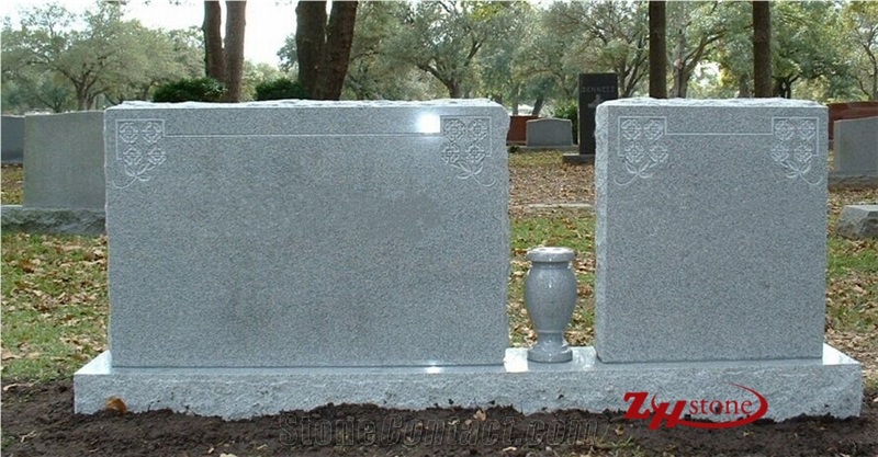 Porta Romana&Angel G633 Granite Headstone