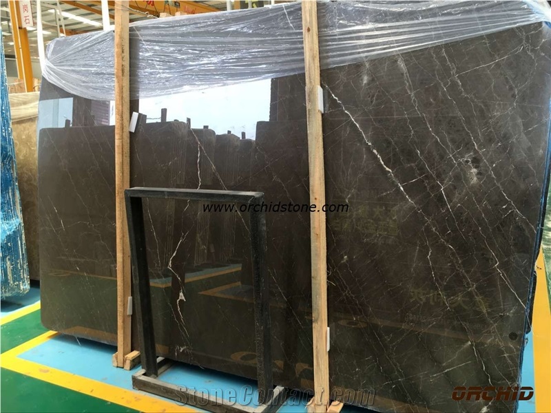 Chinese Brown Armani Marble Slabs & Tiles