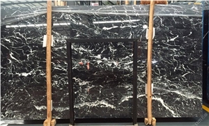 Nero Marquina Marble Slabs,Flooring Tiles,Walling