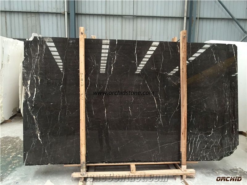 St Laurent Marble Slabs,Brown Marquina Marble