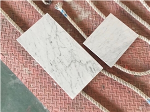 Carrara White Marble Flooring Tile White Marble