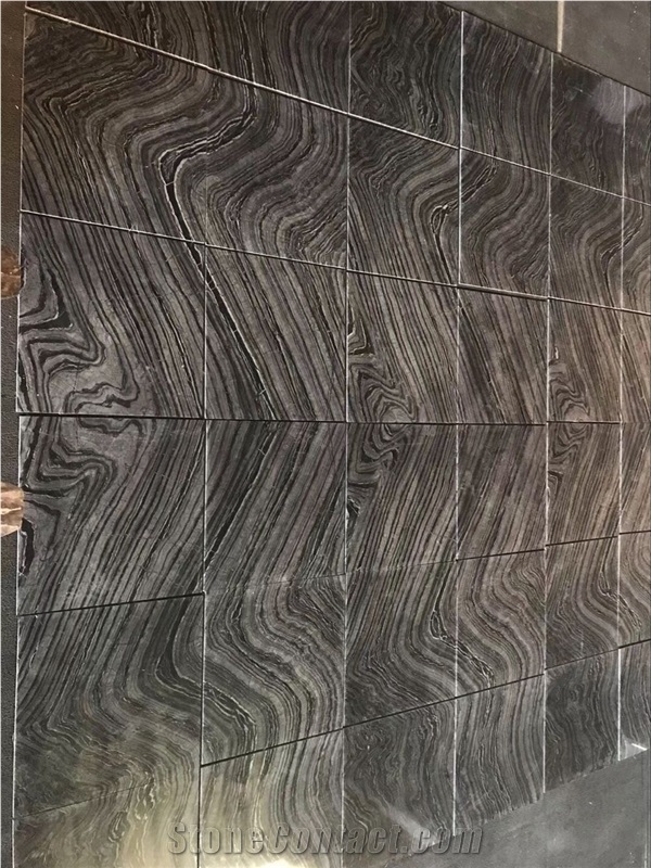 Silver Wave Book Match Dark Forest Wood Flooring From China Stonecontact Com